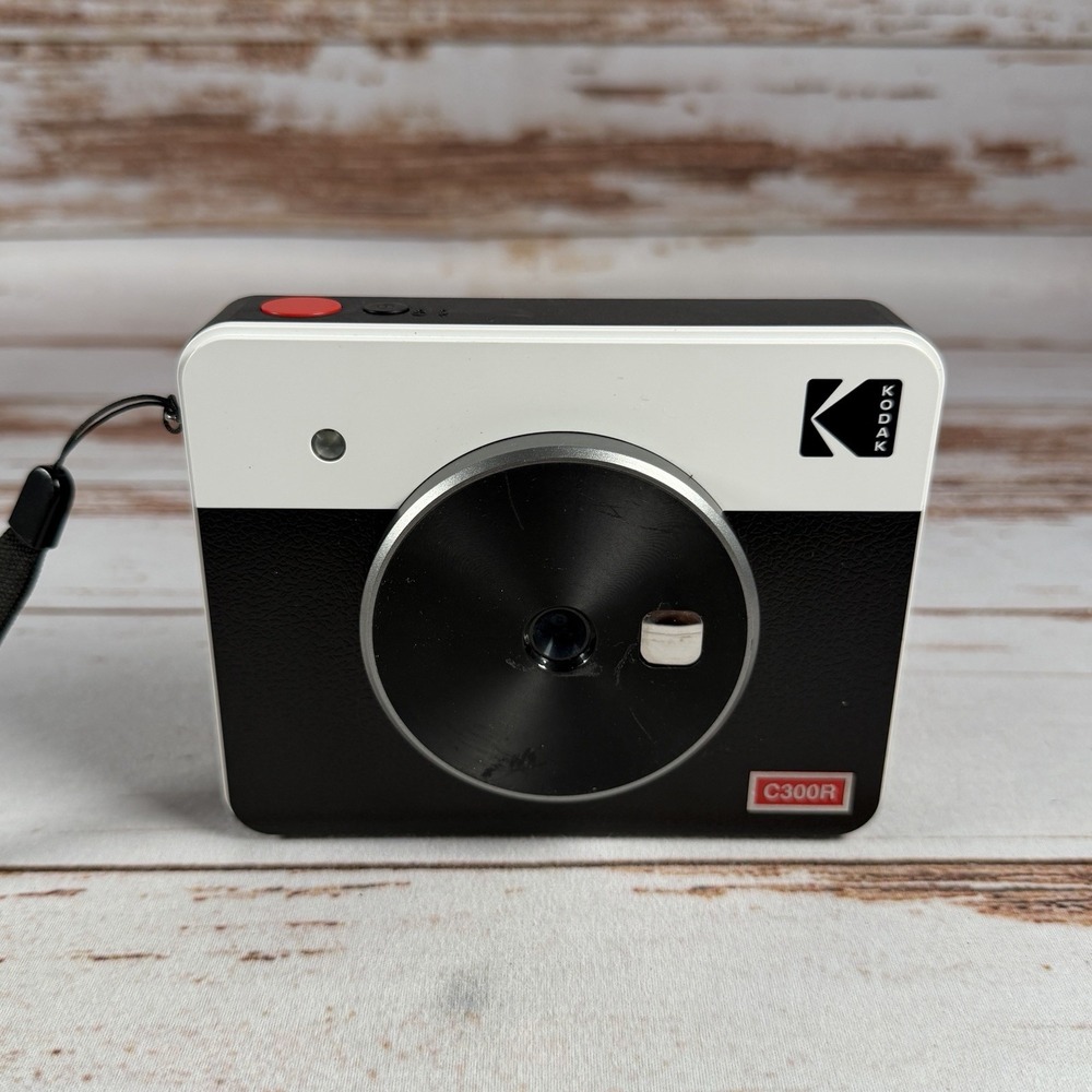 Kodak Mini Shot 3 Retro C300R Instant Camera Printer Combo Used